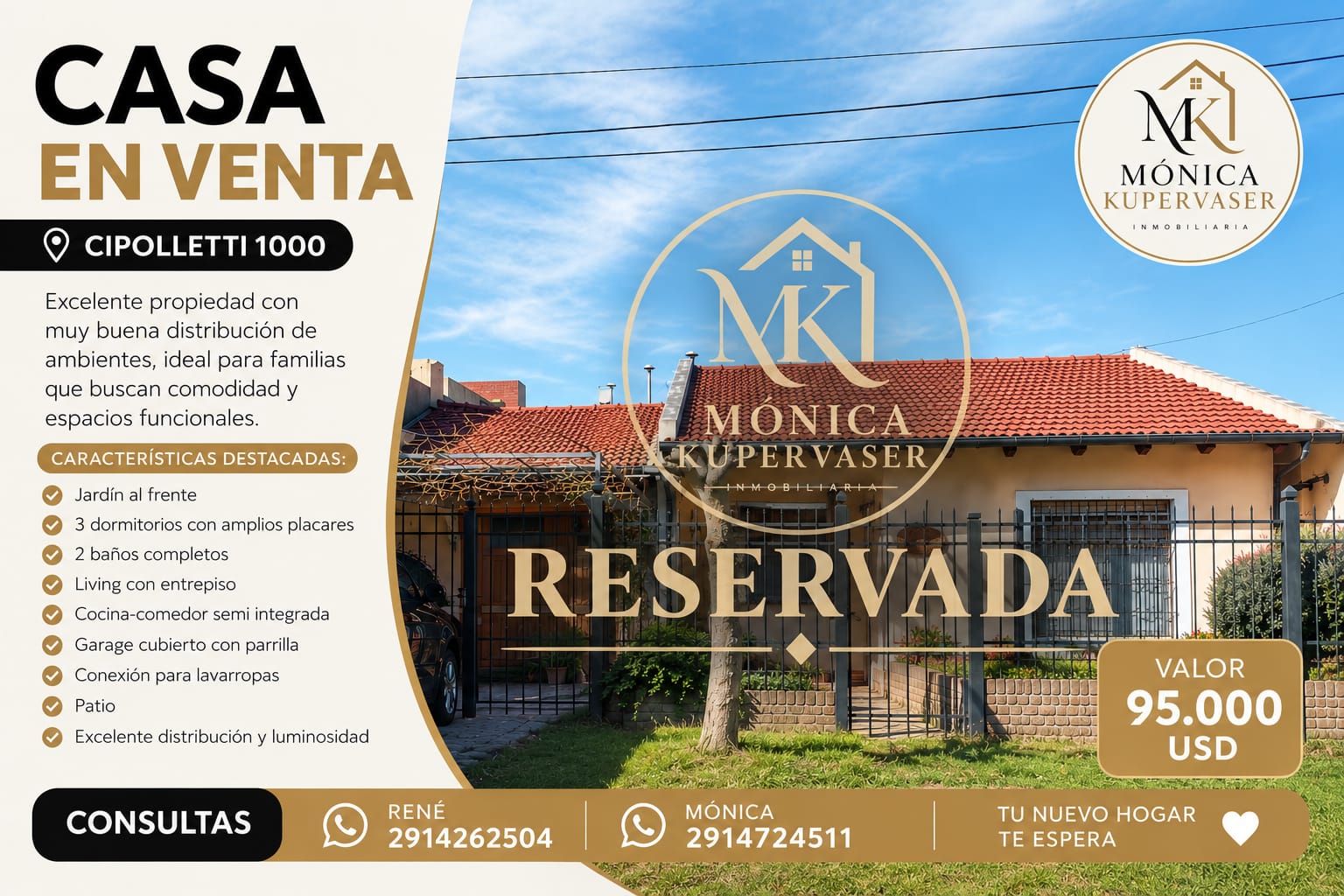 Casa en Venta en Cipolletti 1000,  Bahía Blanca - Bahía Blanca Propiedades | SITIO OFICIAL l