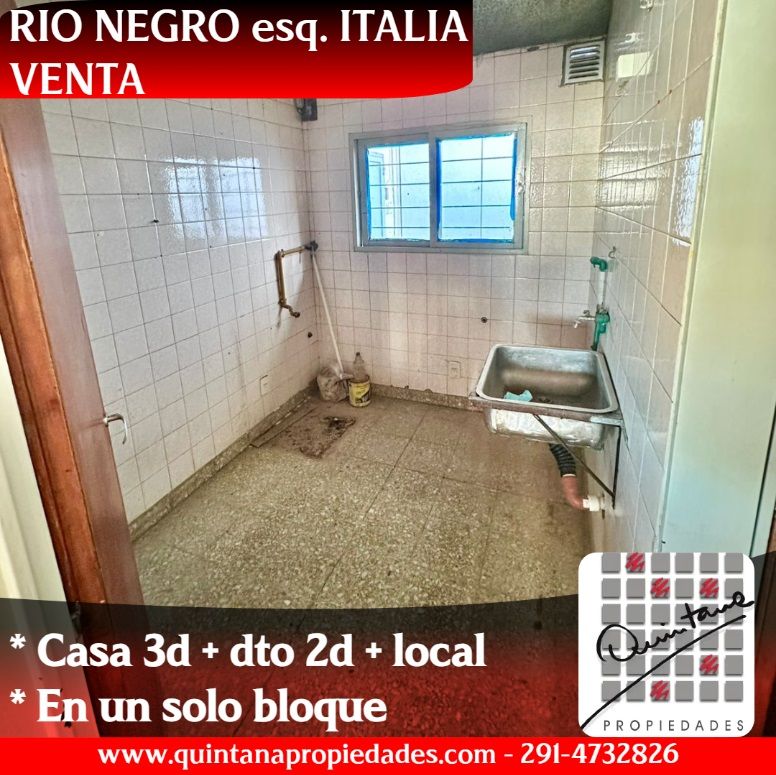 Casa con Local en Venta en Italia Y Rio Negro, Pedro Pico, Bahía Blanca - Bahía Blanca Propiedades | SITIO OFICIAL l