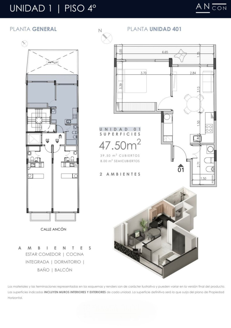 Departamento en Venta en ANCON 5300, Palermo, CABA - Bahía Blanca Propiedades | SITIO OFICIAL l