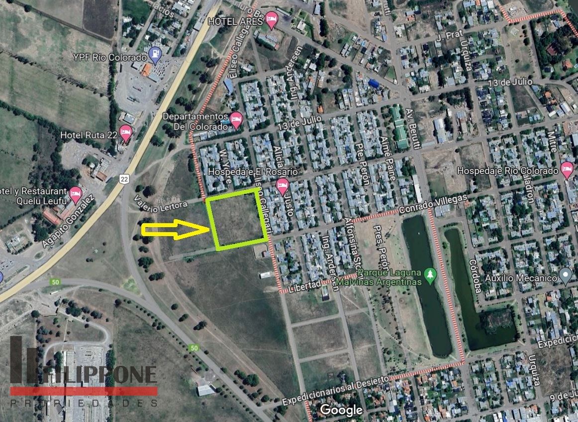 Terreno en Venta en Valerio Lertora,  Rio Colorado - Bahía Blanca Propiedades | SITIO OFICIAL l