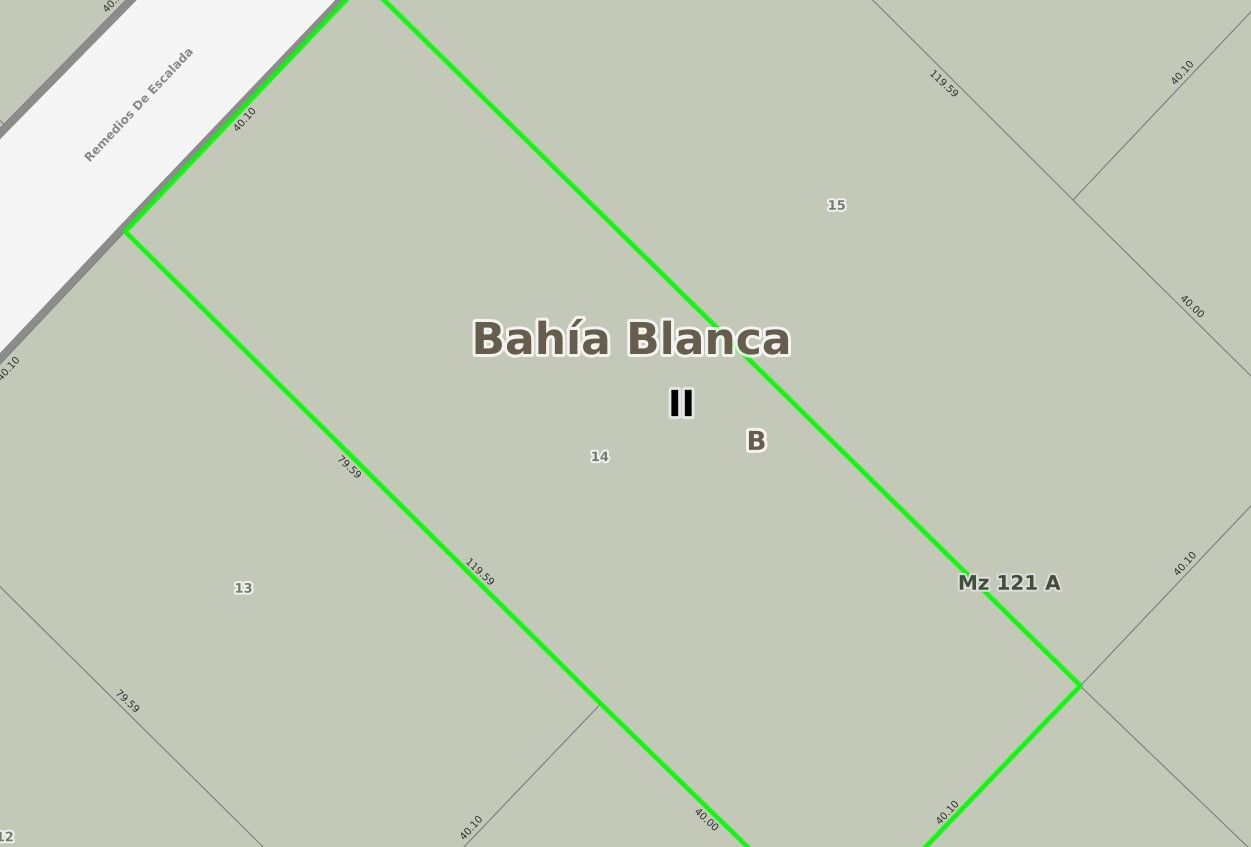 Terreno en Venta en Remedios De Escalda  Y Marco, San Agustin, Bahía Blanca - Bahía Blanca Propiedades | SITIO OFICIAL l