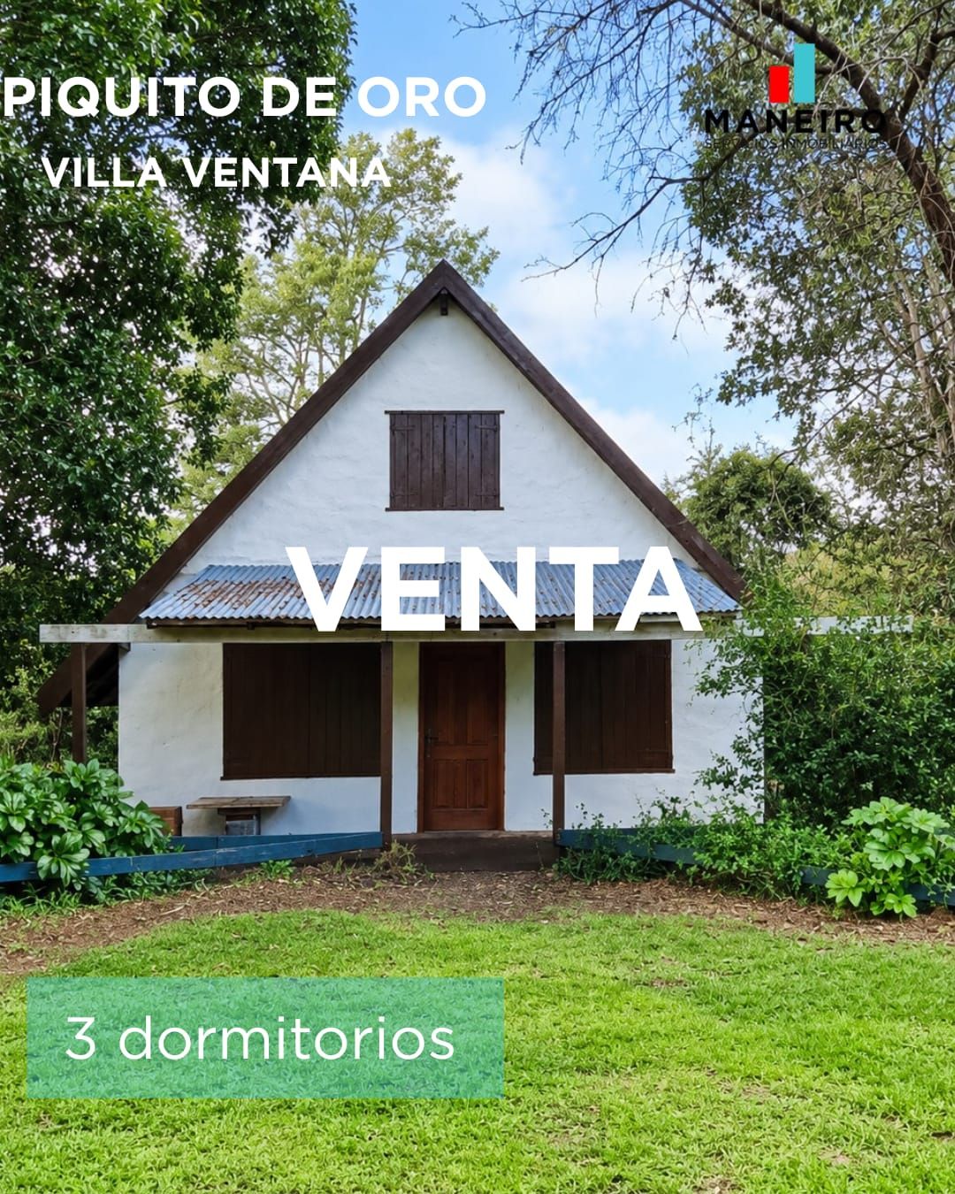 Cabaña en Venta en Piquito De Oro,  Villa Ventana - Bahía Blanca Propiedades | SITIO OFICIAL l