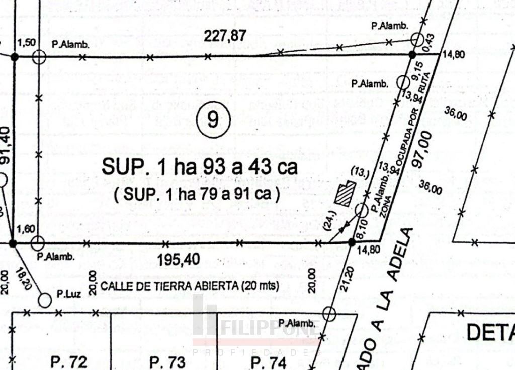 Terreno en Venta en Acceso A La Adela,  La Pampa - Bahía Blanca Propiedades | SITIO OFICIAL l