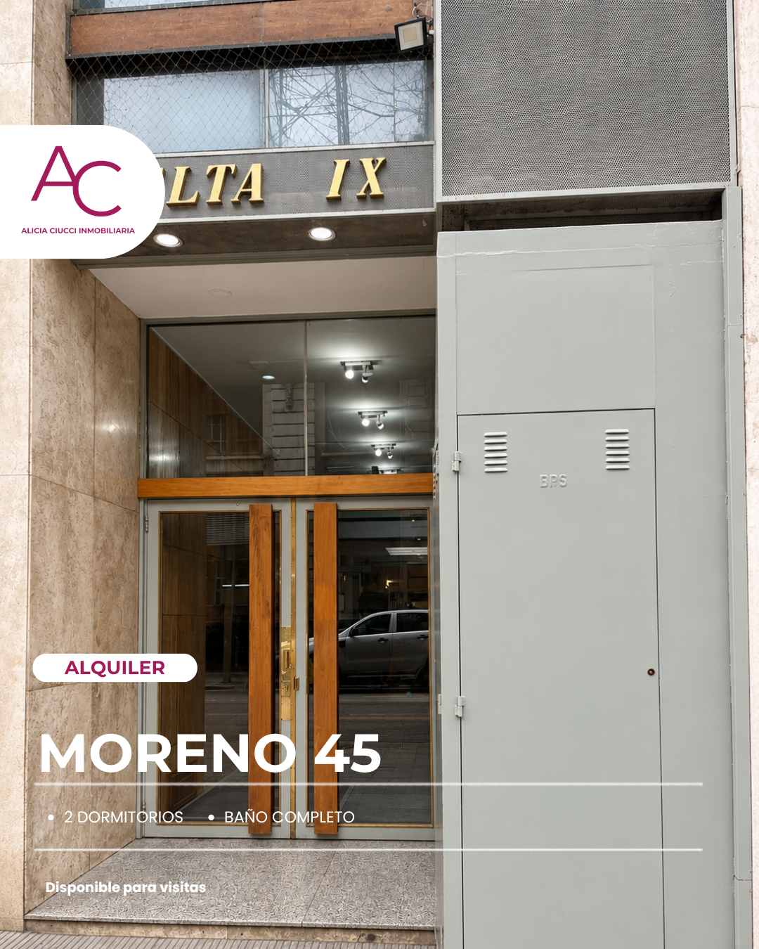 Departamento en Alquiler en MORENO 45, Centro, Bahía Blanca - Bahía Blanca Propiedades | SITIO OFICIAL l
