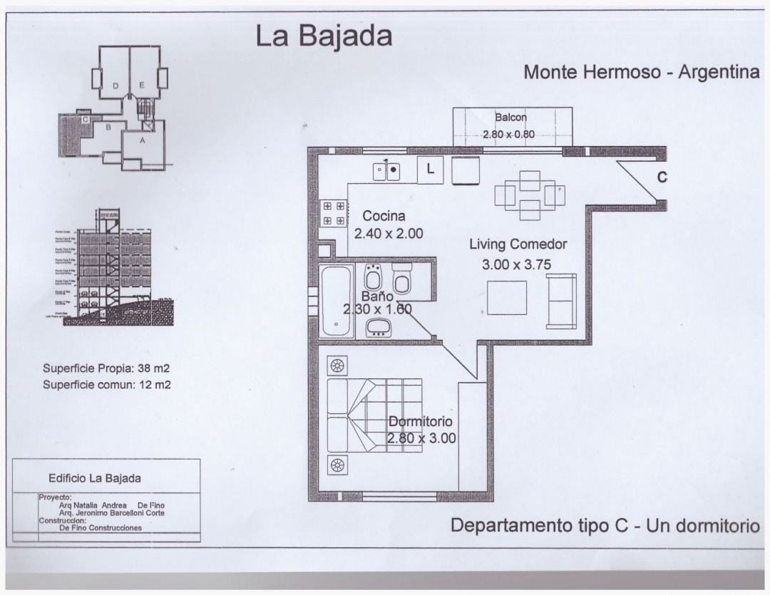 Departamento en Venta en Fonssati Y Mendoza,  Monte Hermoso - Bahía Blanca Propiedades | SITIO OFICIAL l