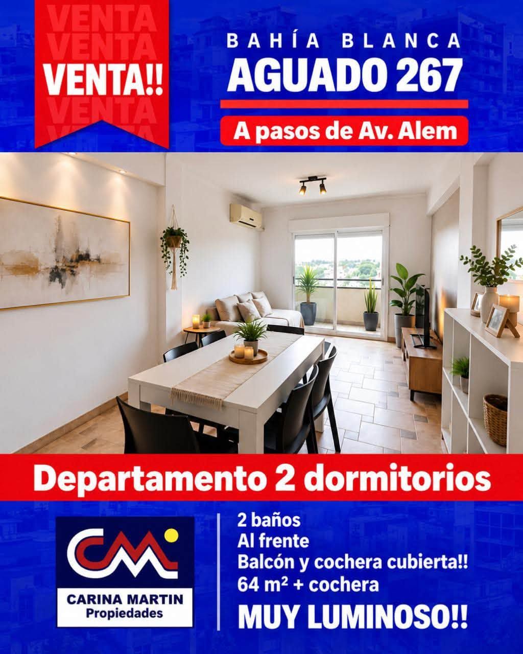 Departamento en Venta en AGUADO 267, Universitario, Bahía Blanca - Bahía Blanca Propiedades | SITIO OFICIAL l