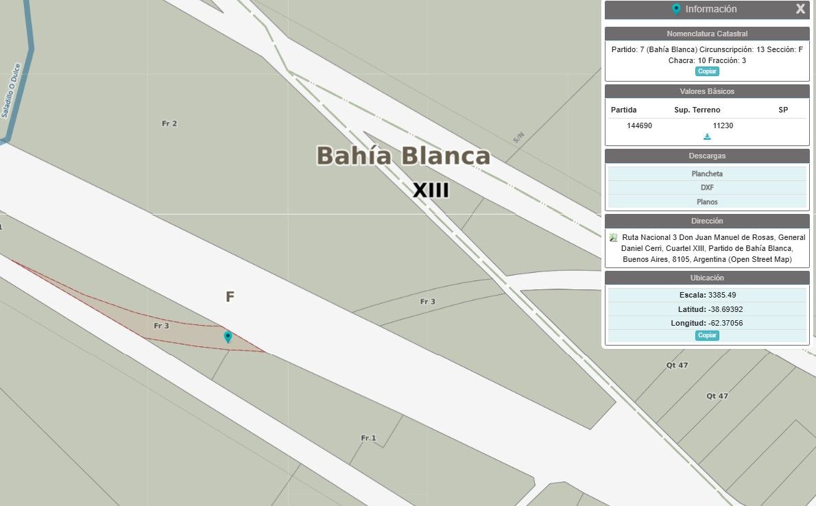 Terreno en Venta en Ruta Nacional 3 699,  Bahía Blanca - Bahía Blanca Propiedades | SITIO OFICIAL l