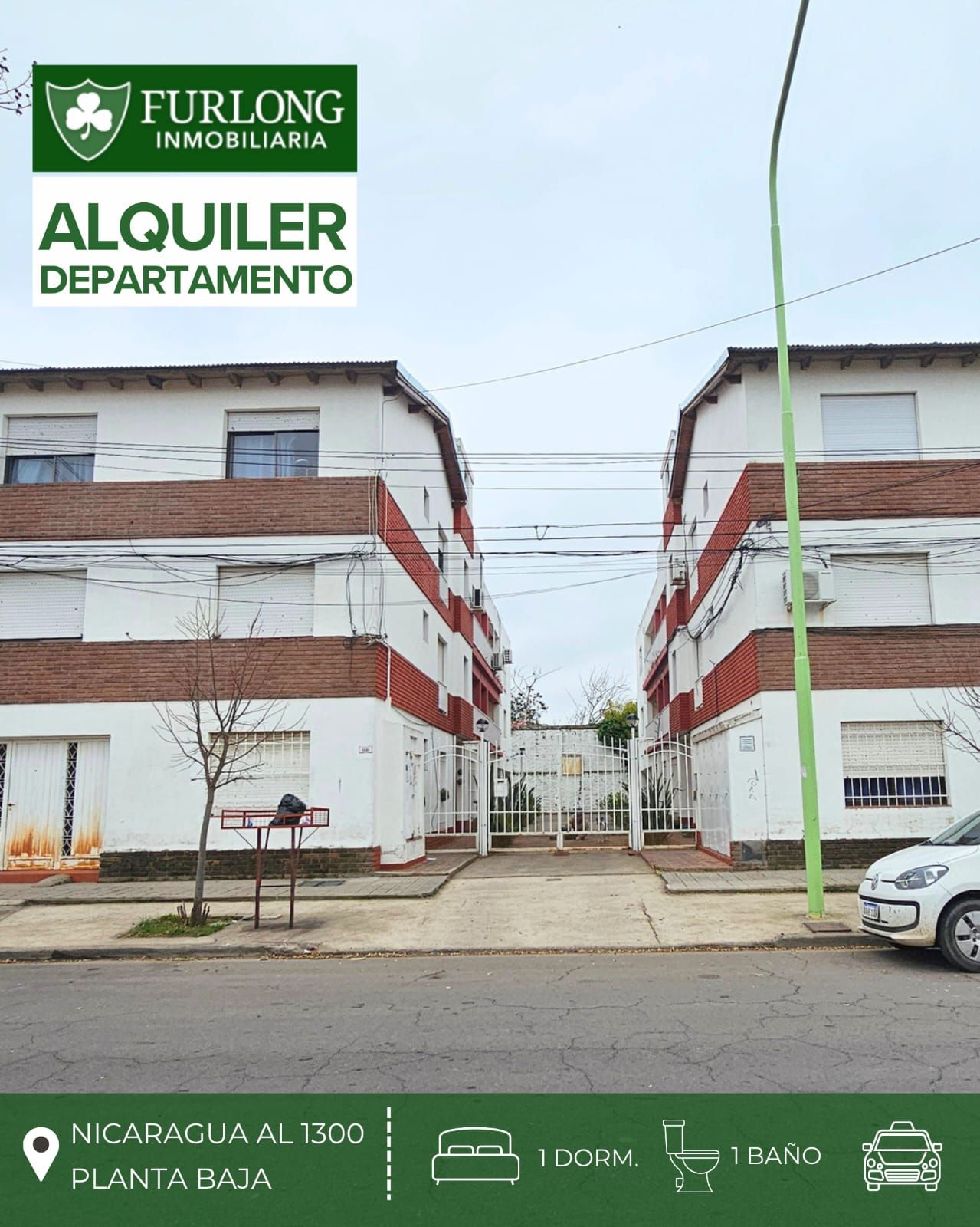 Departamento en Alquiler en Nicaragua 1347, Universitario, Bahía Blanca - Bahía Blanca Propiedades | SITIO OFICIAL l