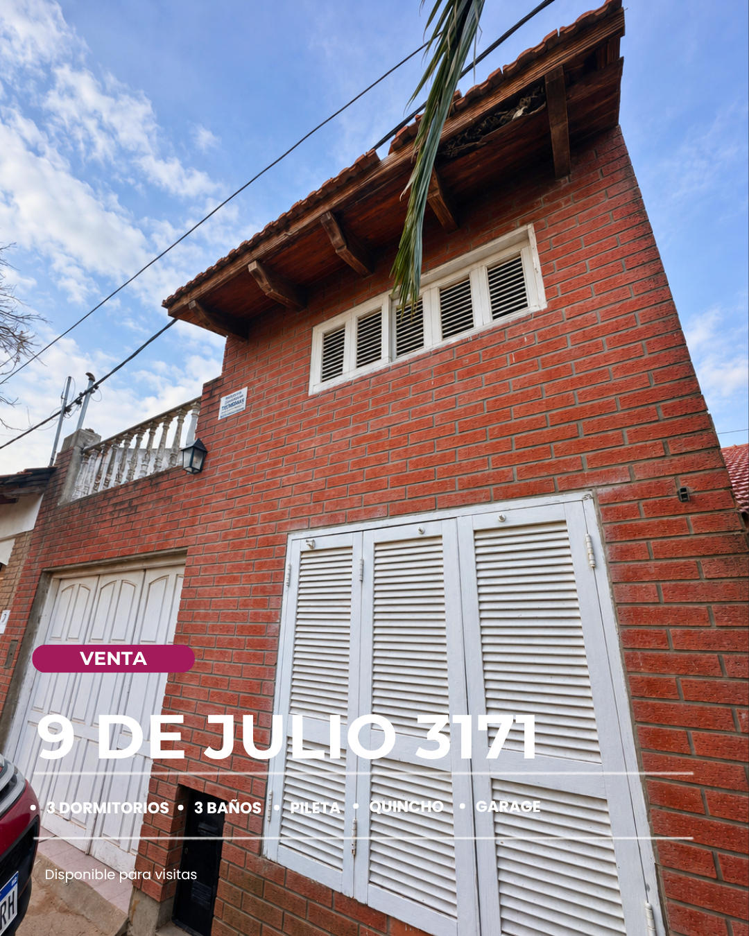 Casa en Venta en 9 De Julio 3171,  Bahía Blanca - Bahía Blanca Propiedades | SITIO OFICIAL l