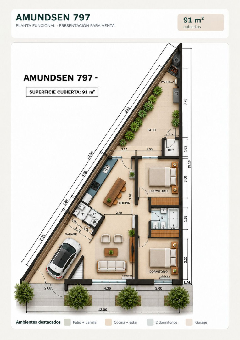 Casa en Venta en Amundsen 797, Napostá, Bahía Blanca - Bahía Blanca Propiedades | SITIO OFICIAL l