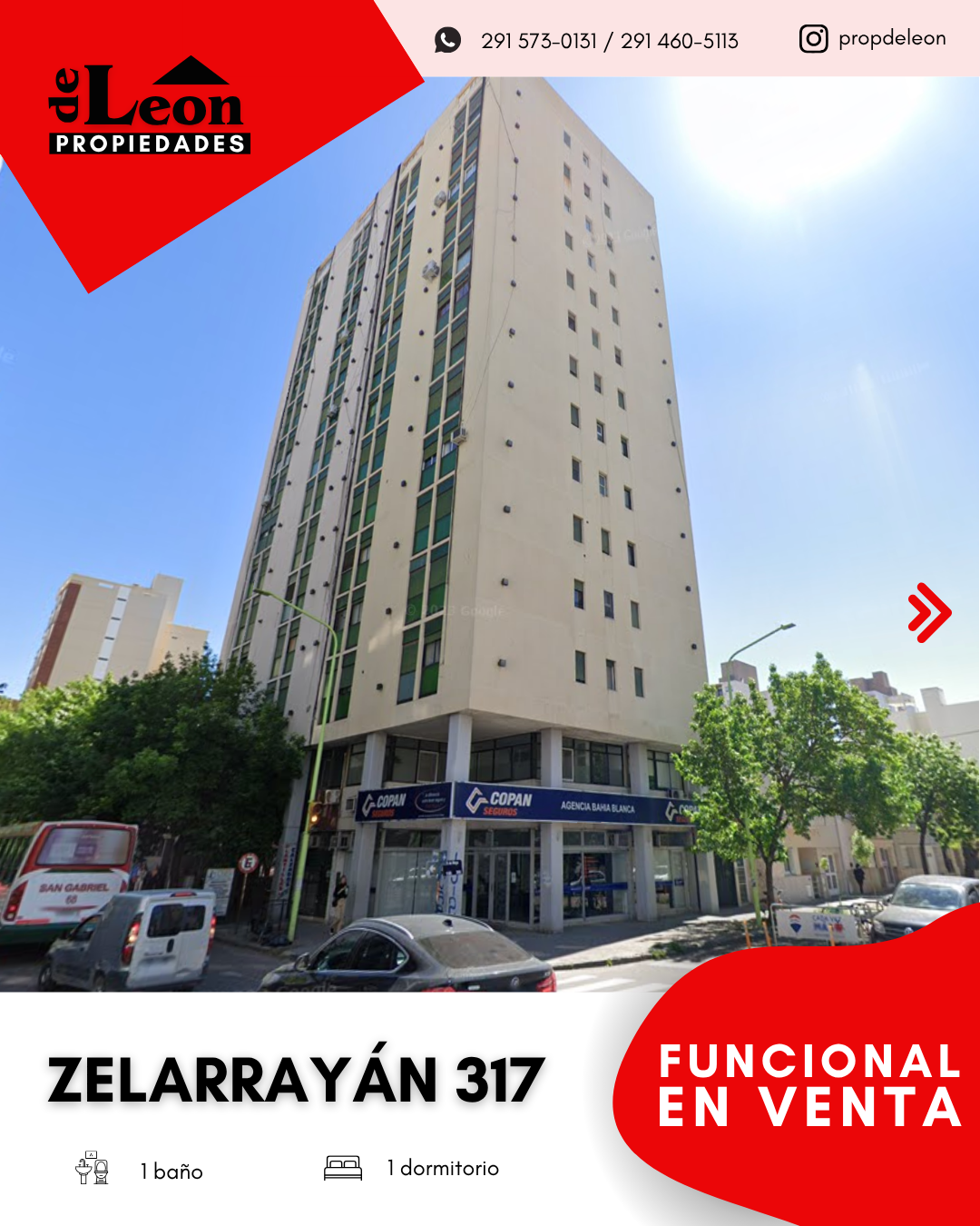 Departamento en Venta en Zelarrayan 317, Centro, Bahía Blanca - Bahía Blanca Propiedades | SITIO OFICIAL l