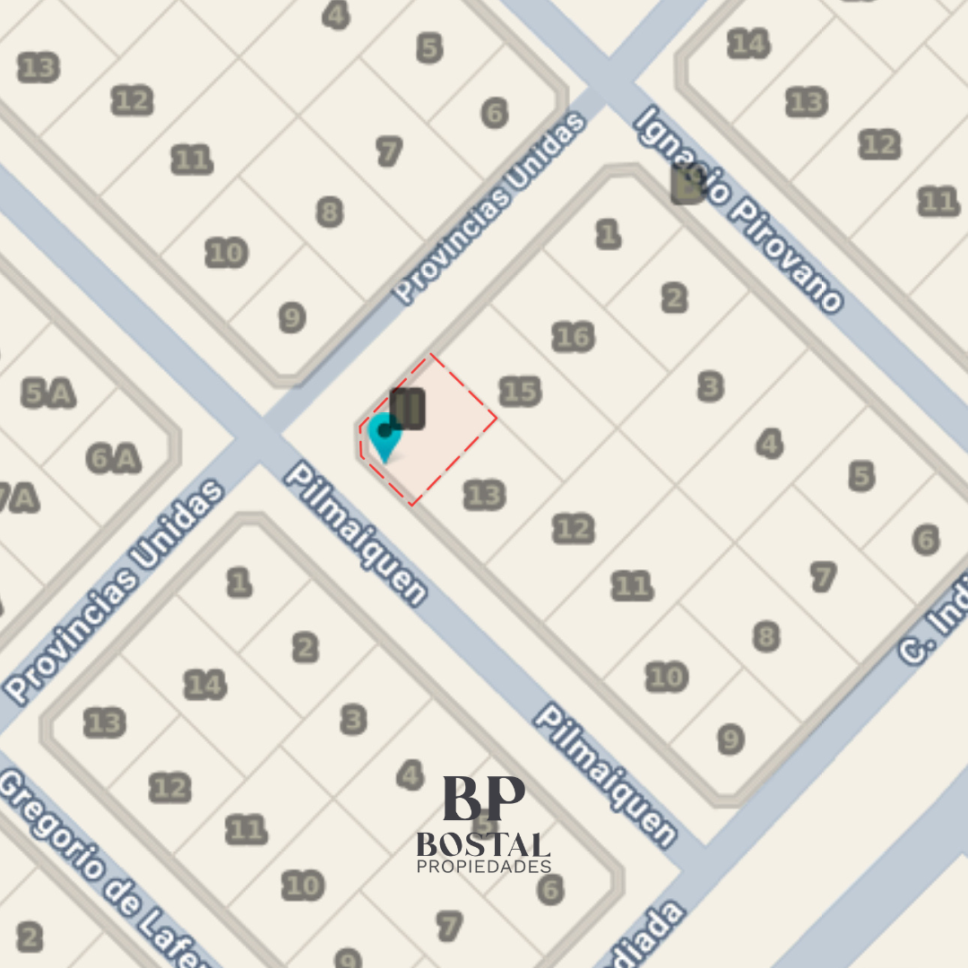 Terreno en Venta en Provincias Unidas Y Pilmaiquen, Las Cañitas II, Bahía Blanca - Bahía Blanca Propiedades | SITIO OFICIAL l