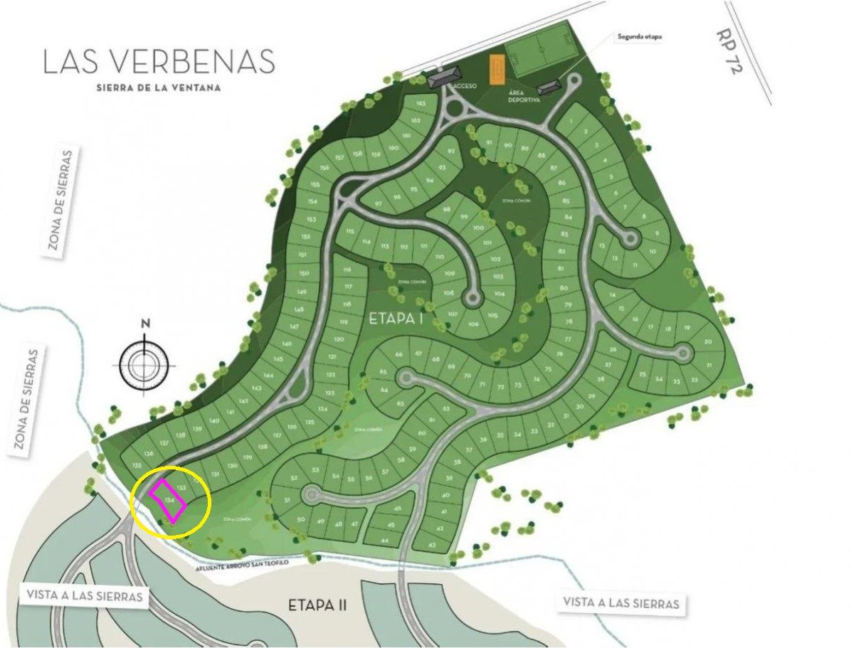 Terreno en Venta  Las Verbenas , Sierra de  la Ventana - Bahía Blanca Propiedades | SITIO OFICIAL l