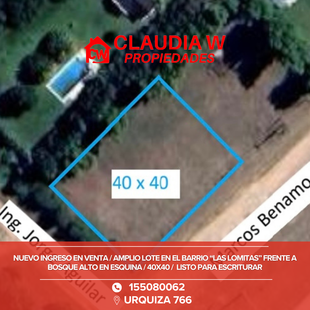 Terreno en Venta en Jorge Aguilar 5100, Las Lomitas, Bahía Blanca - Bahía Blanca Propiedades | SITIO OFICIAL l