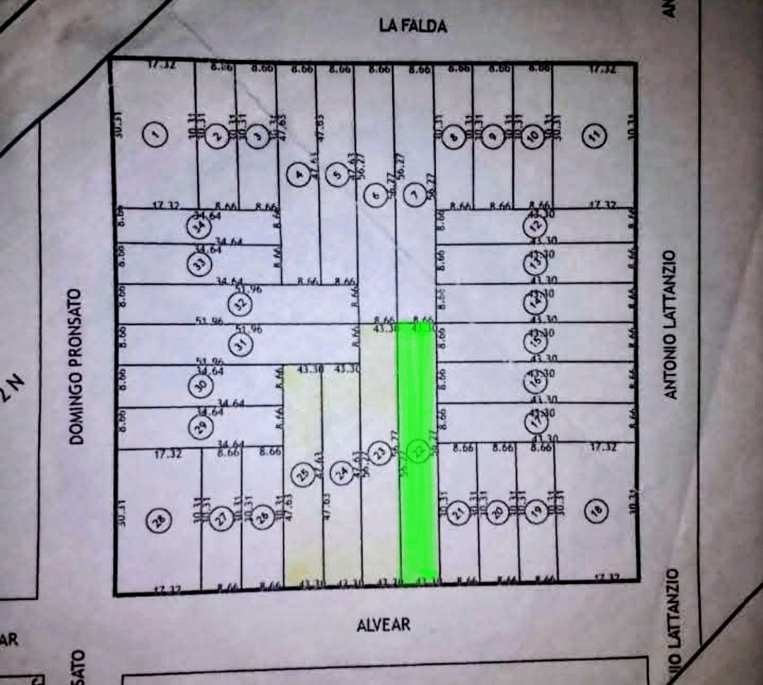 Terreno en Venta en ALVEAR 3700, Nueva Belgrano, Bahía Blanca - Bahía Blanca Propiedades | SITIO OFICIAL l