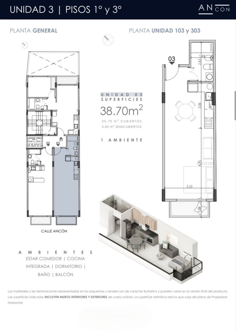 Departamento en Venta en ANCON 5300, Palermo, CABA - Bahía Blanca Propiedades | SITIO OFICIAL l