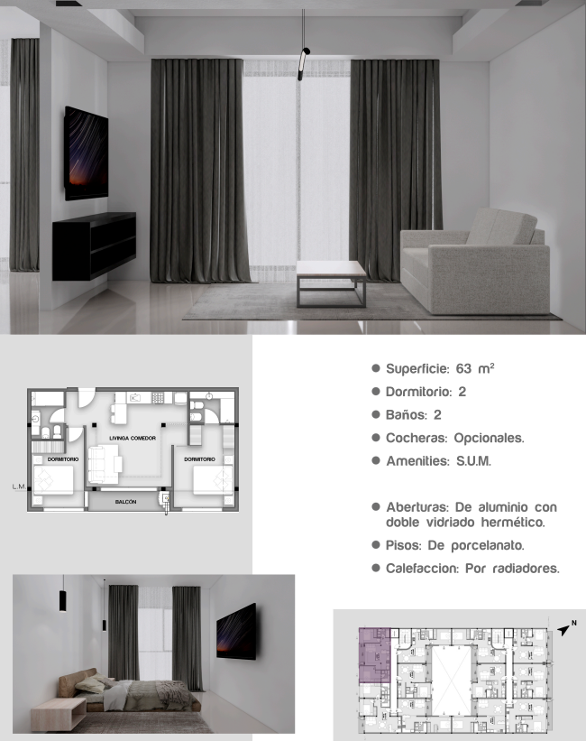 Departamento en Venta en Vieytes 1045, Pacifico, Bahía Blanca - Bahía Blanca Propiedades | SITIO OFICIAL l