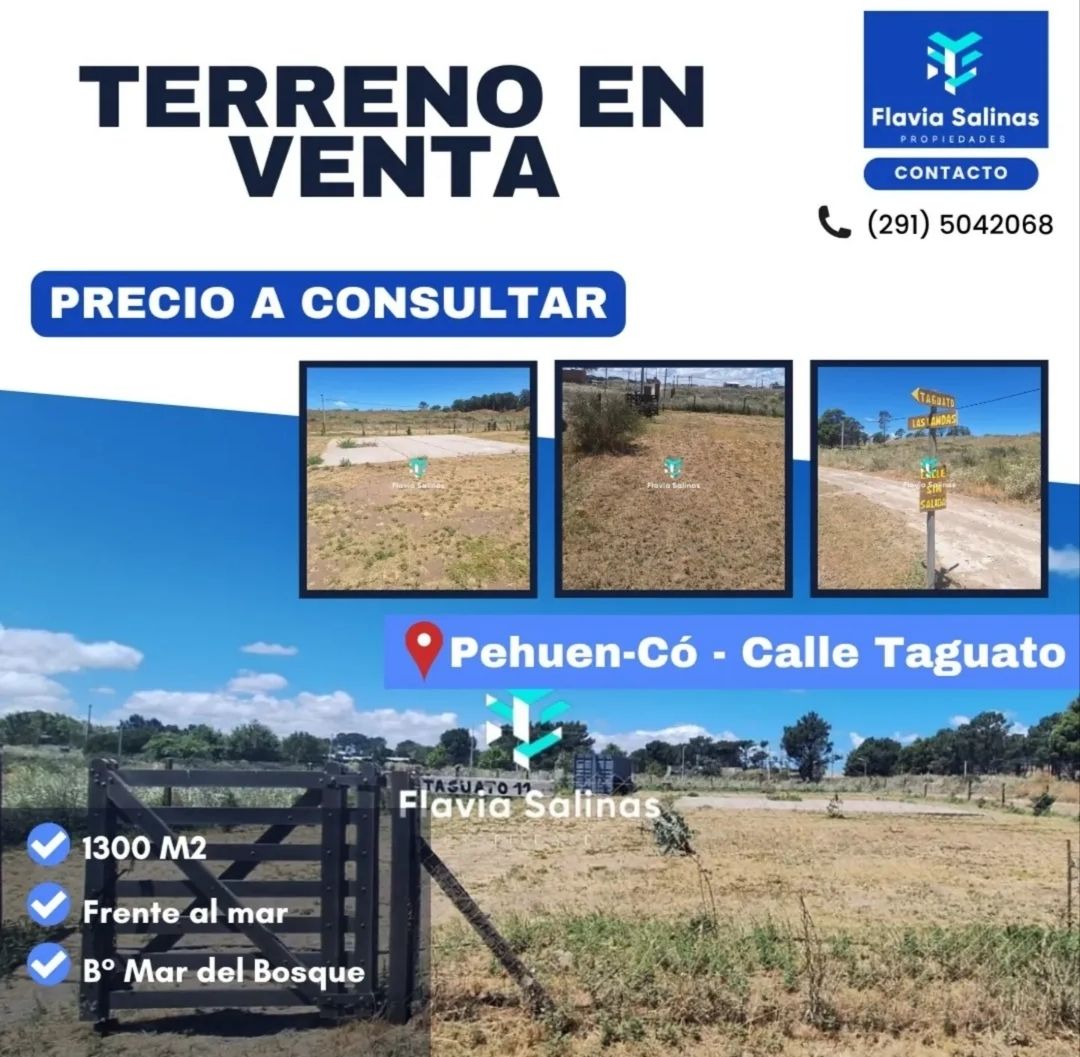 Terreno en Venta   Pehuen Co - Bahía Blanca Propiedades | SITIO OFICIAL l