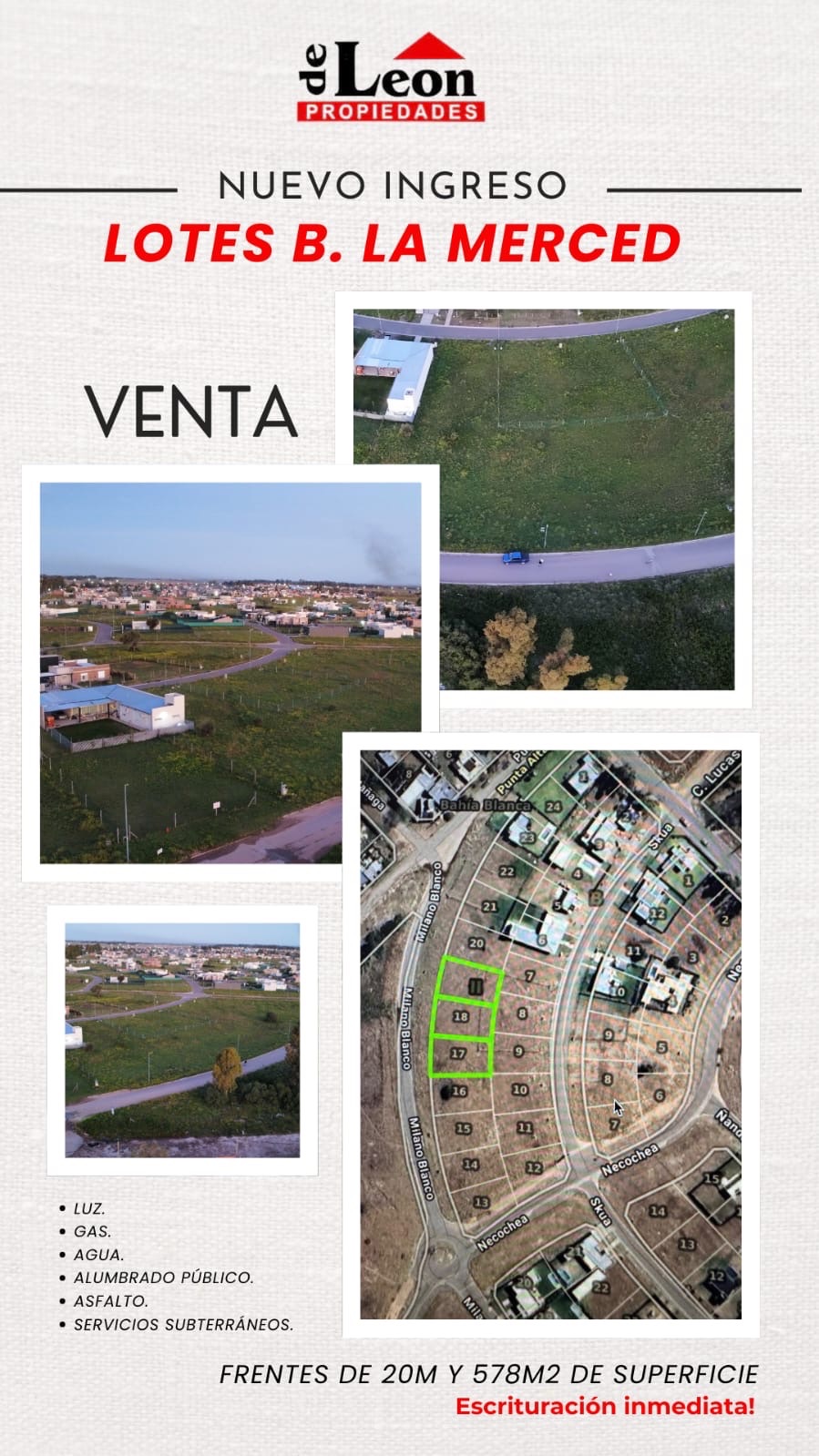Terreno en Venta en Milano Blanco, La Merced, Bahía Blanca - Bahía Blanca Propiedades | SITIO OFICIAL l