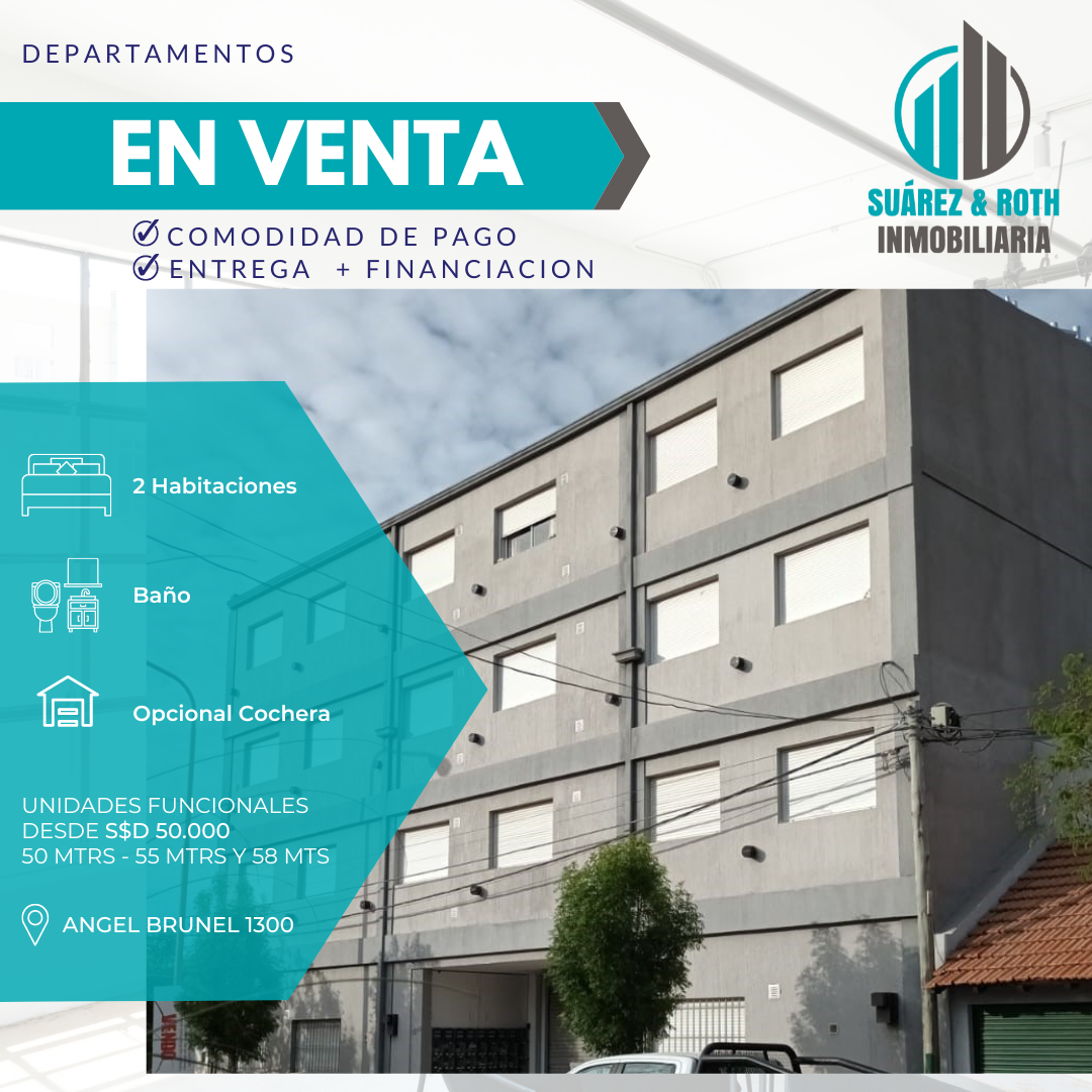 Departamento en Venta en Angel Brunel 1300, Pedro Pico, Bahía Blanca - Bahía Blanca Propiedades | SITIO OFICIAL l
