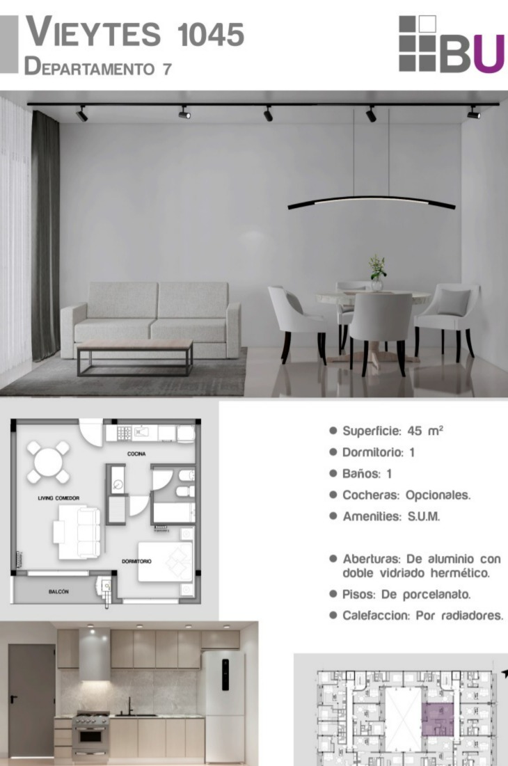 Departamento en Venta en Vieytes 1045,  Bahía Blanca - Bahía Blanca Propiedades | SITIO OFICIAL l