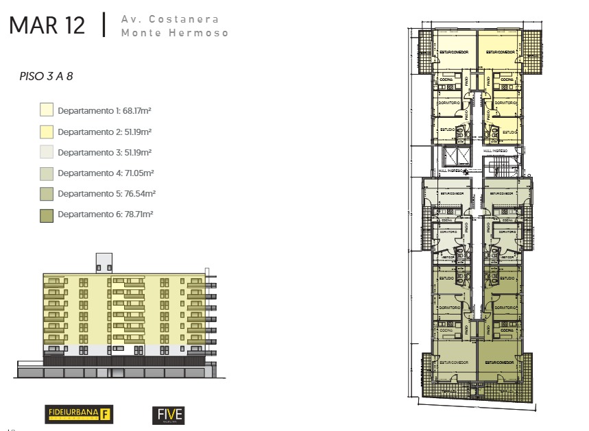 Departamento en Venta en Costanera 850,  Monte Hermoso - Bahía Blanca Propiedades | SITIO OFICIAL l