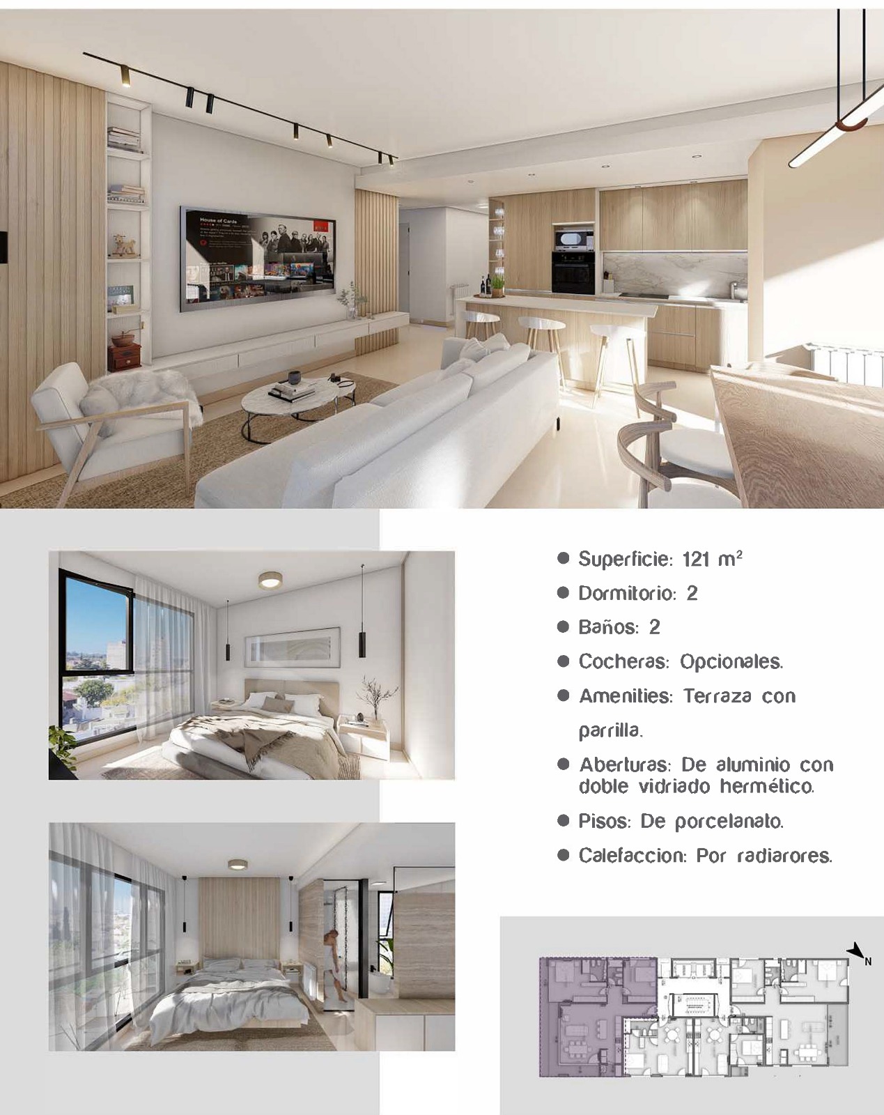 Departamento en Venta en O´higgins 225, Centro, Bahía Blanca - Bahía Blanca Propiedades | SITIO OFICIAL l
