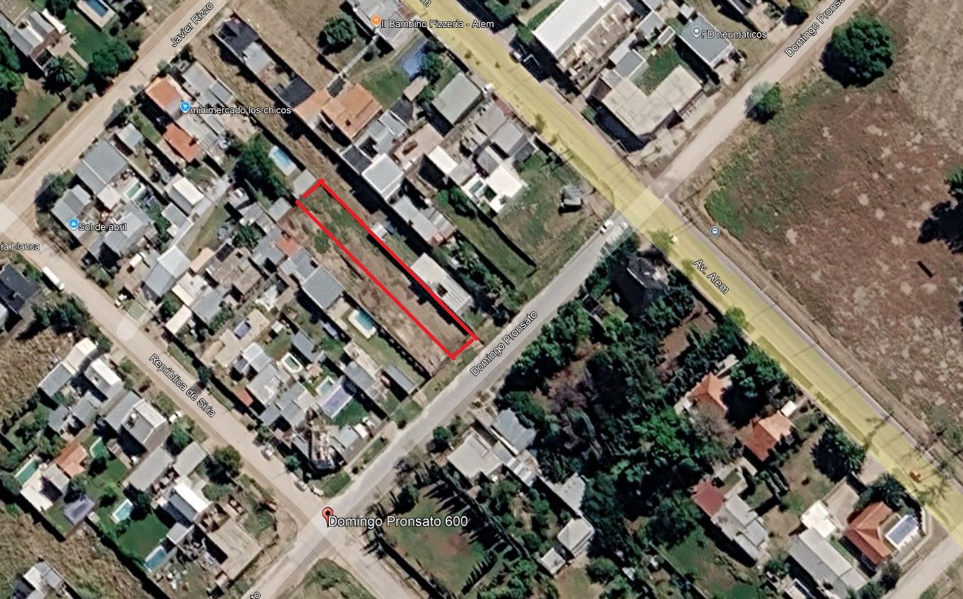 Terreno en Venta en Pronsato 650, Villa Belgrano, Bahía Blanca - Bahía Blanca Propiedades | SITIO OFICIAL l