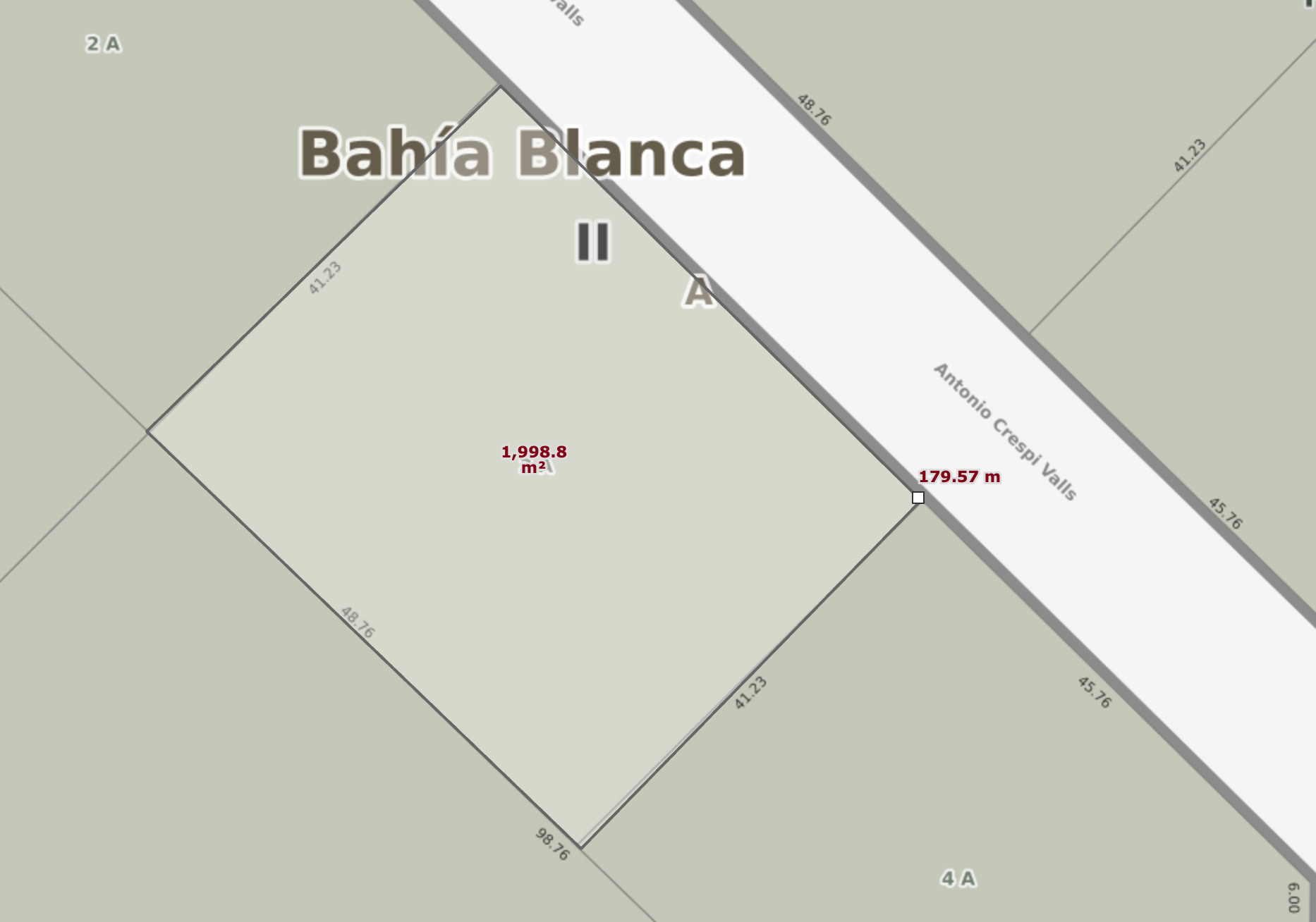 Terreno en Venta en ANTONIO CRESPI VALLS Y DOMINGO PONSATO, San Carlos, Bahía Blanca - Bahía Blanca Propiedades | SITIO OFICIAL l