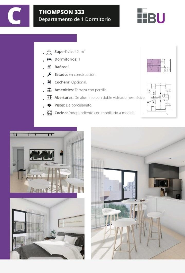 Departamento en Venta en Thompson 333,  Bahía Blanca - Bahía Blanca Propiedades | SITIO OFICIAL l