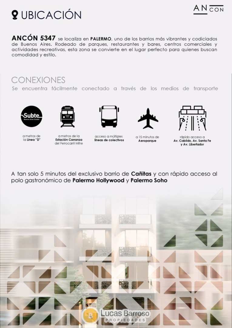 Departamento en Venta en Ancon 5347, Palermo, CABA - Bahía Blanca Propiedades | SITIO OFICIAL l