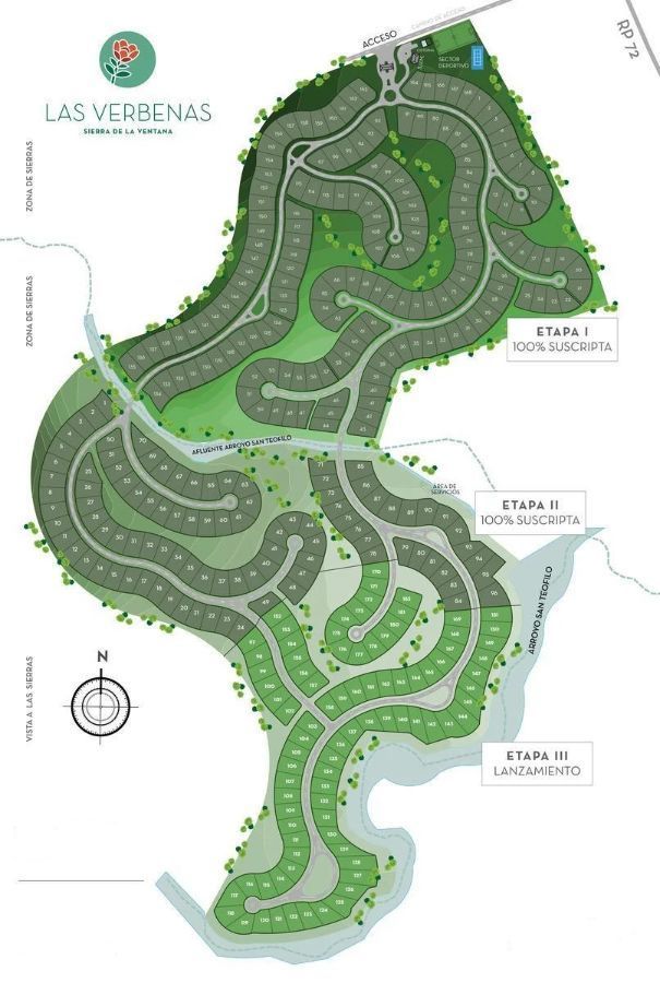 Terreno en Venta en RP 72, Las Verbenas , Sierra de  la Ventana - Bahía Blanca Propiedades | SITIO OFICIAL l