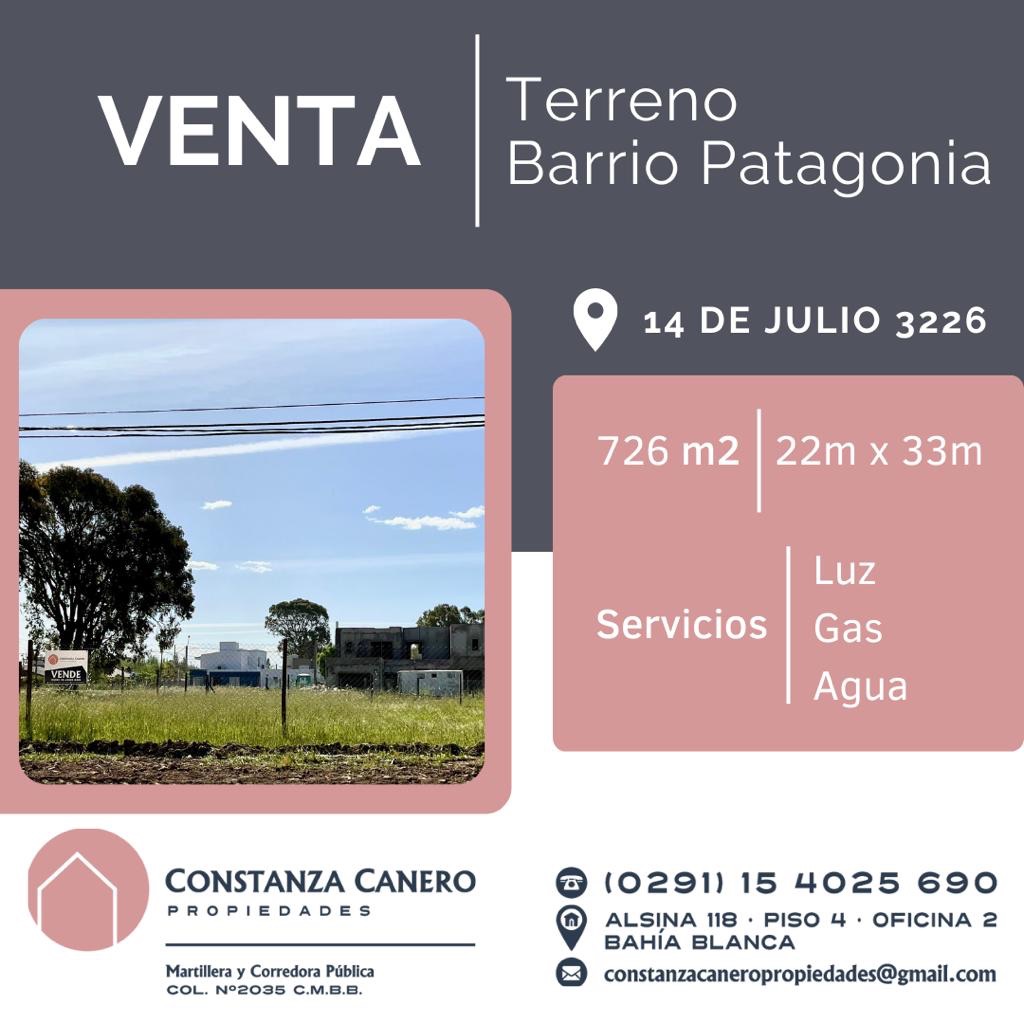Terreno en Venta en 14 De Julio 3226, Patagonia, Bahía Blanca - Bahía Blanca Propiedades | SITIO OFICIAL l