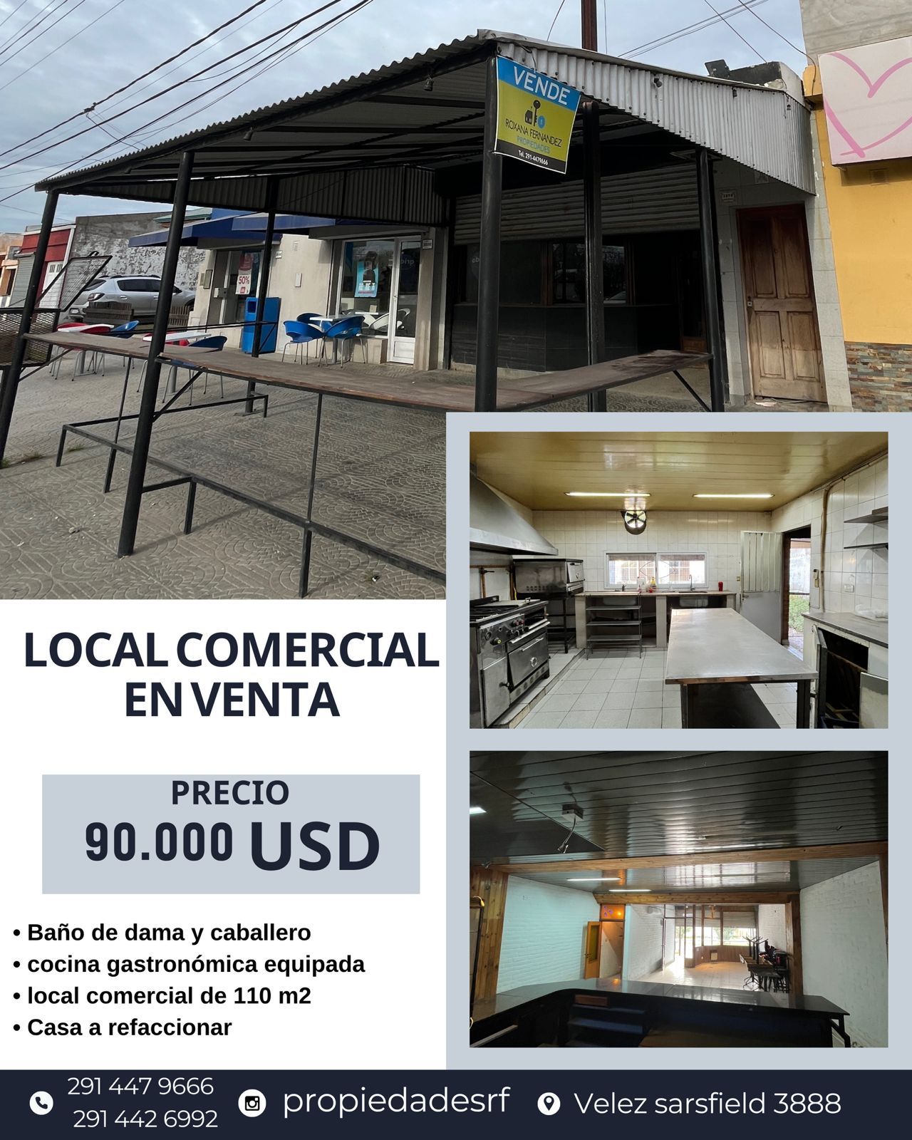 Local en Venta en Local Comercial En Venta – Vélez Sarsfield 3888, Ingeniero White, Ingeniero White, Bahía Blanca - Bahía Blanca Propiedades | SITIO OFICIAL l