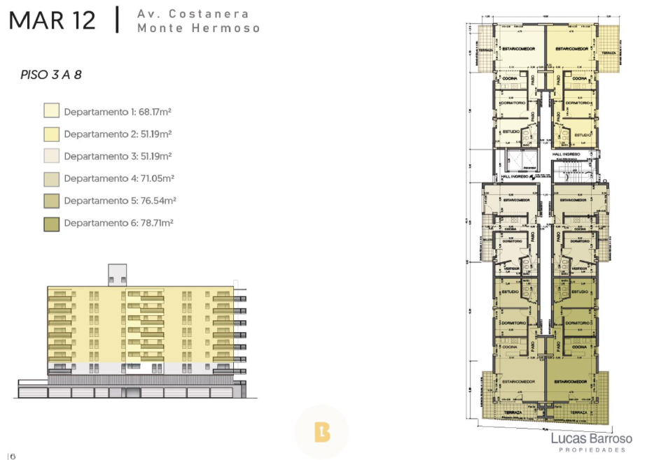 Edificio en Venta en Costanera Presidente Perón 1050,  Monte Hermoso - Bahía Blanca Propiedades | SITIO OFICIAL l