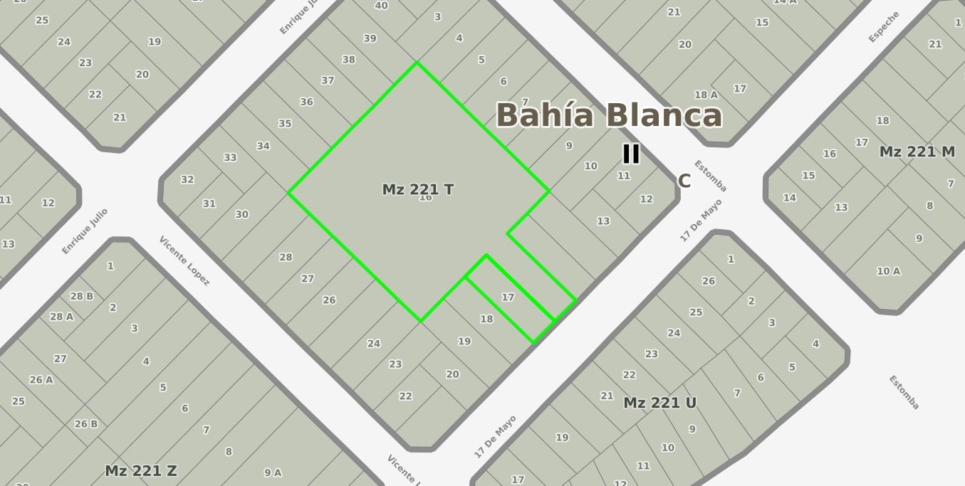 Terreno en Venta en 17 De Mayo 33,  Bahía Blanca - Bahía Blanca Propiedades | SITIO OFICIAL l