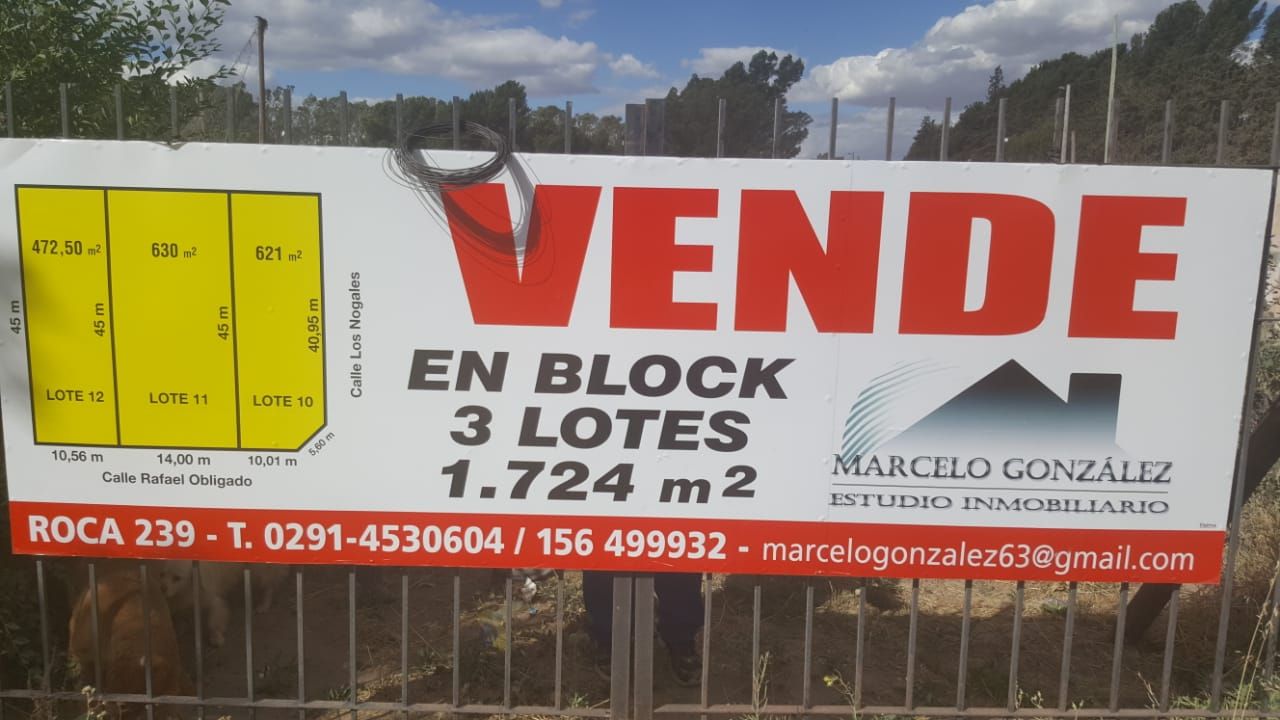 Terreno en Venta en Rafael Obligado Y Los Nogales, 12 de Octubre, Bahía Blanca - Bahía Blanca Propiedades | SITIO OFICIAL l