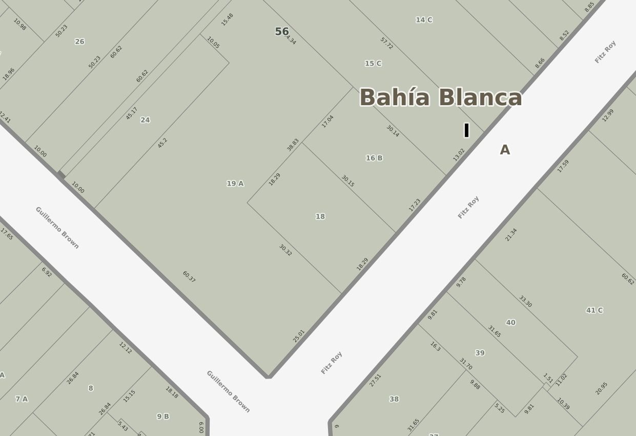 Terreno en Venta en FITZ ROY 83, Centro, Bahía Blanca - Bahía Blanca Propiedades | SITIO OFICIAL l