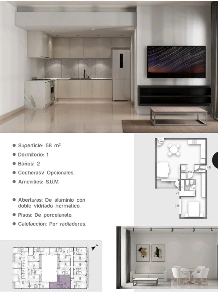 Departamento en Venta en Vieytes 1045-,  Bahía Blanca - Bahía Blanca Propiedades | SITIO OFICIAL l