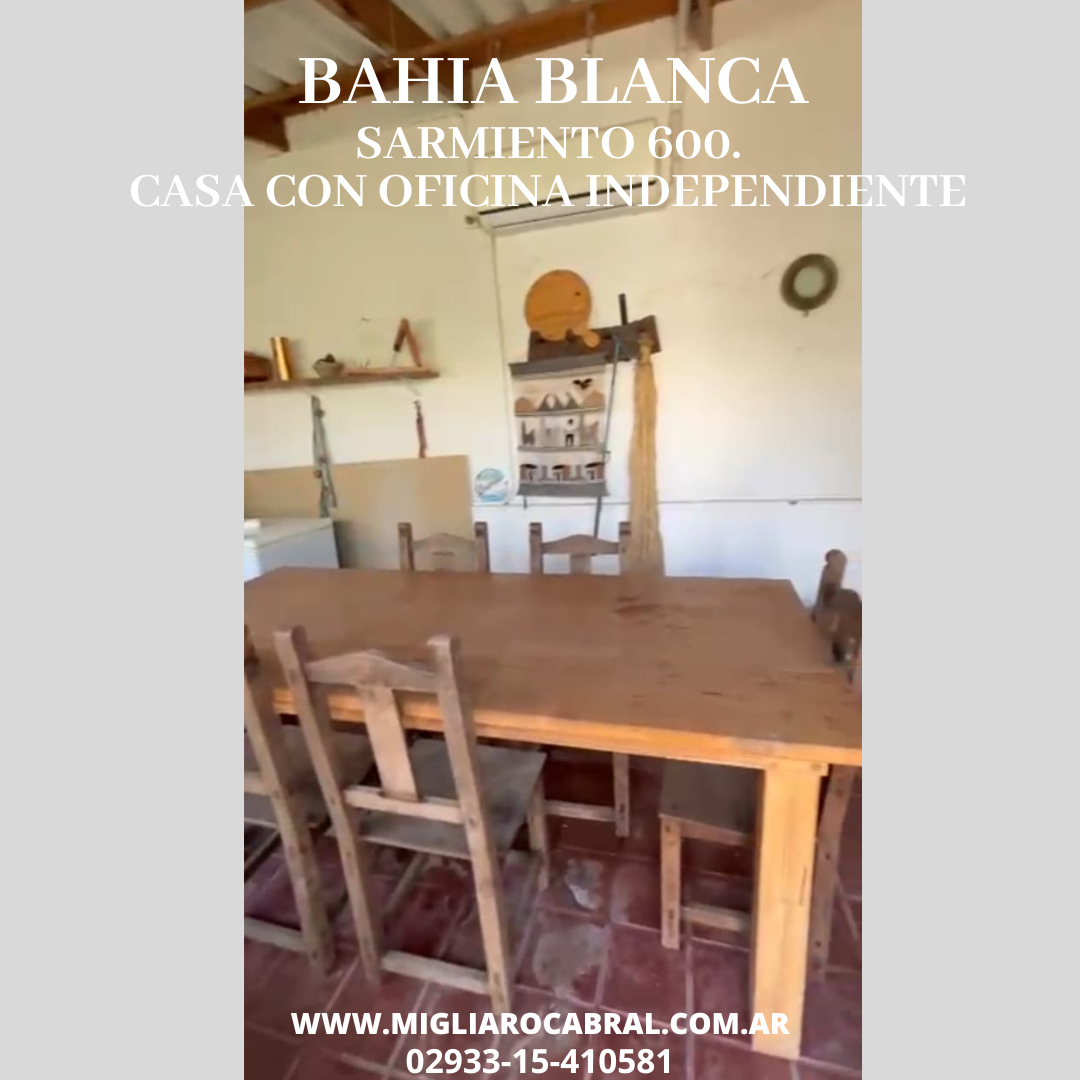 Casa en Venta en Sarmiento 600, Centro, Bahía Blanca - Bahía Blanca Propiedades | SITIO OFICIAL l