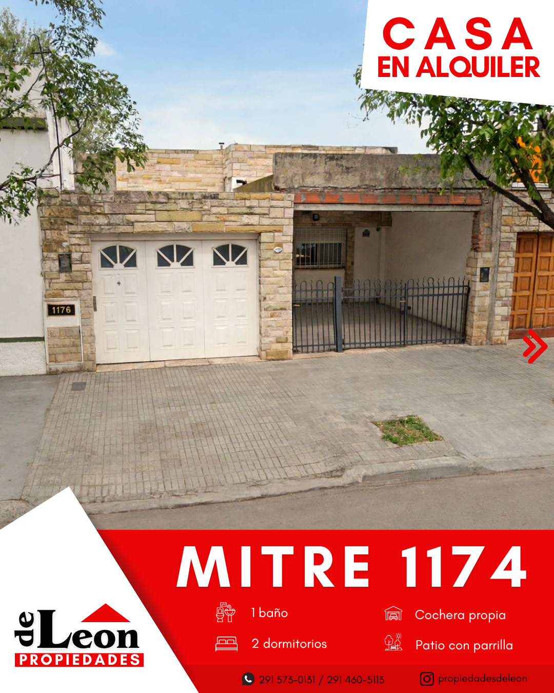 Casa en Alquiler en Mitre 1174, Macrocentro, Bahía Blanca - Bahía Blanca Propiedades | SITIO OFICIAL l