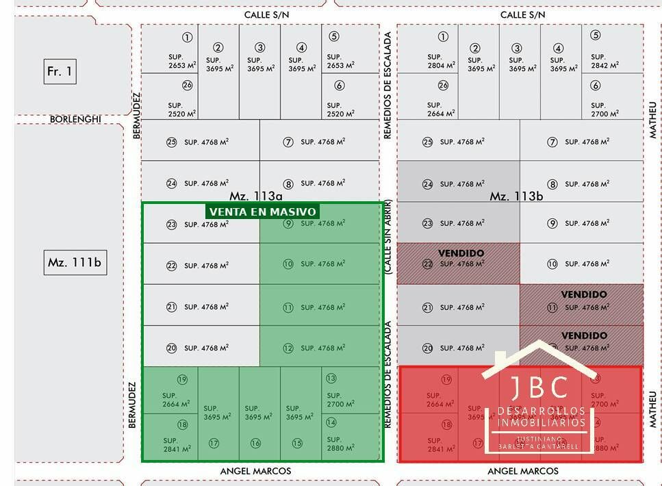 Terreno en Venta en Remedios De Escalda Y Angel Marco, San Agustin, Bahía Blanca - Bahía Blanca Propiedades | SITIO OFICIAL l