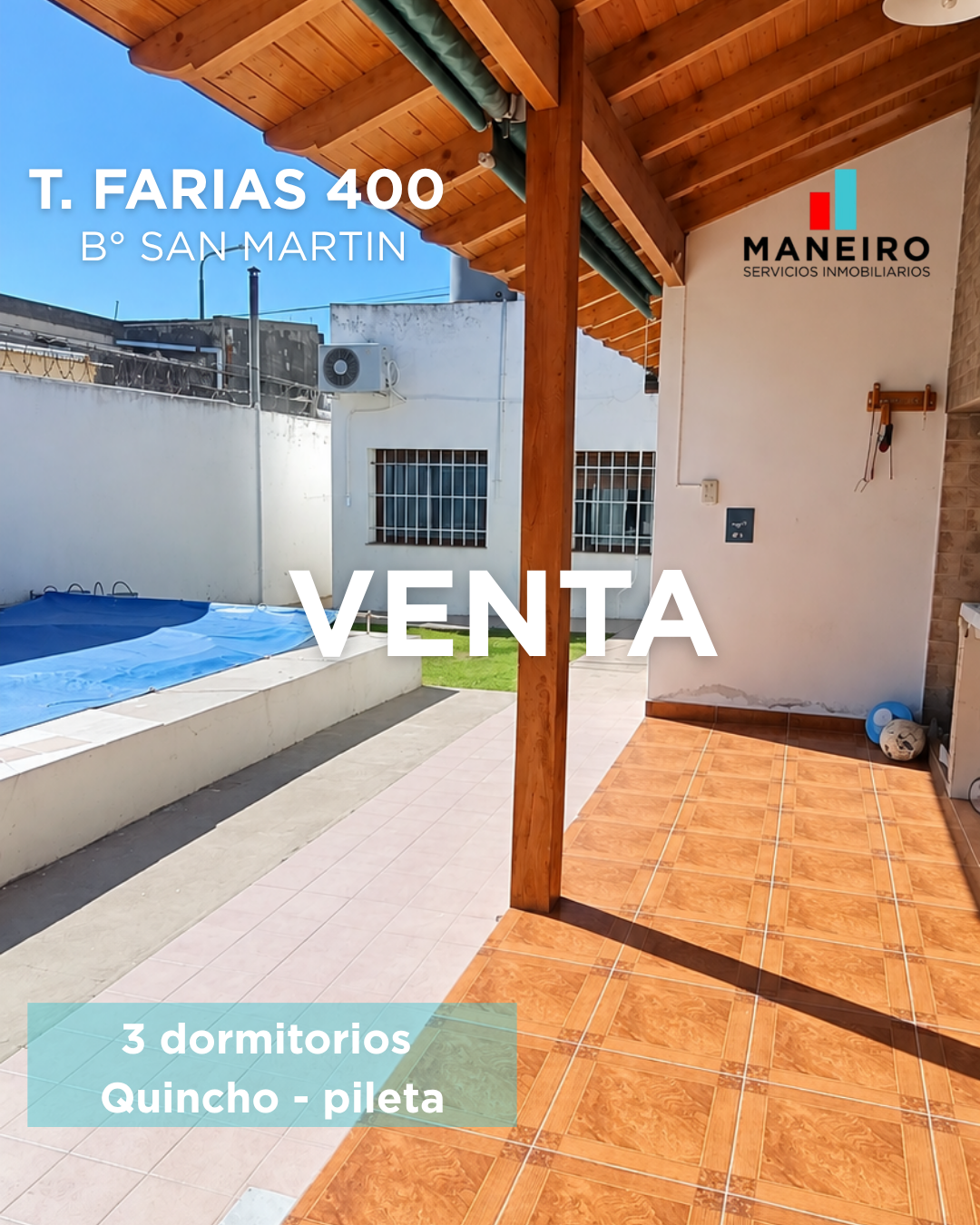 Casa en Venta en Teniente Farías Al 400, San Martin, Bahía Blanca - Bahía Blanca Propiedades | SITIO OFICIAL l