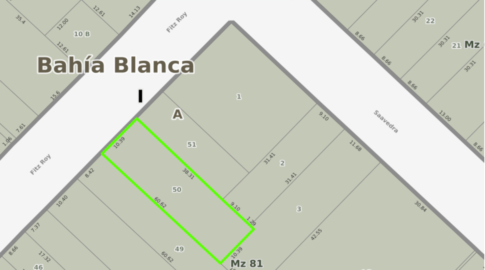 Terreno en Venta en Fitz Roy 224, Centro, Bahía Blanca - Bahía Blanca Propiedades | SITIO OFICIAL l