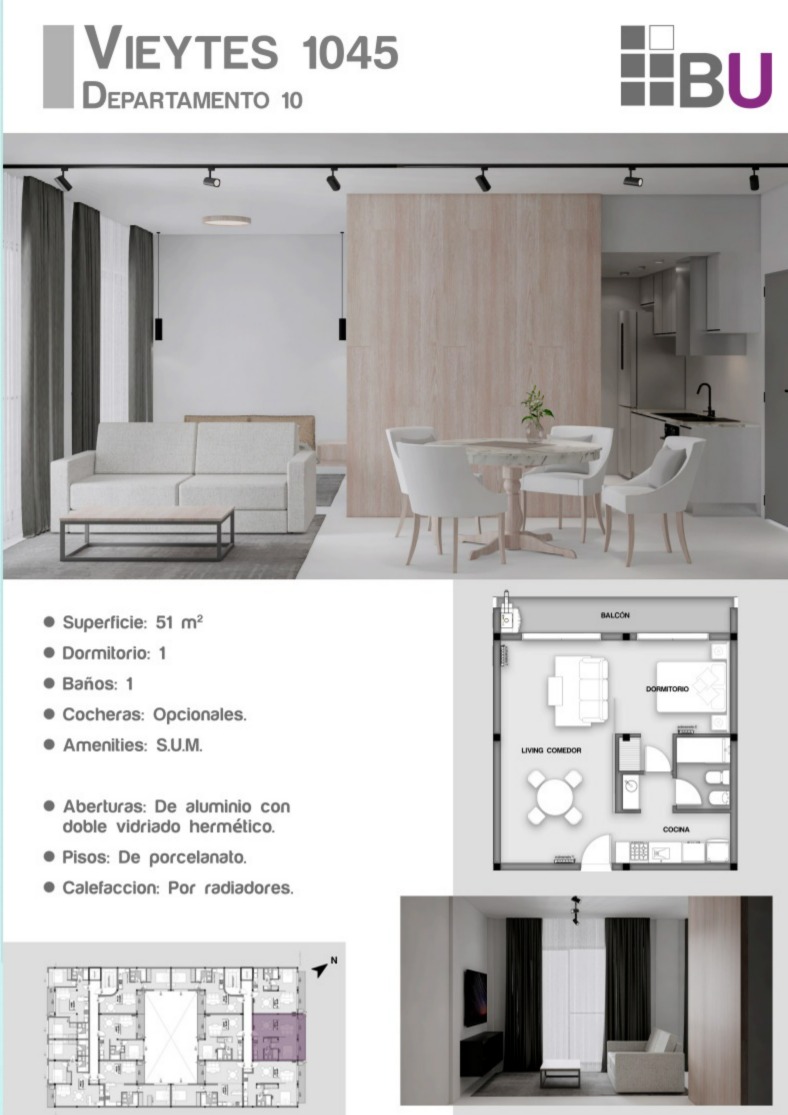 Departamento en Venta en Vieytes 1045,  Bahía Blanca - Bahía Blanca Propiedades | SITIO OFICIAL l