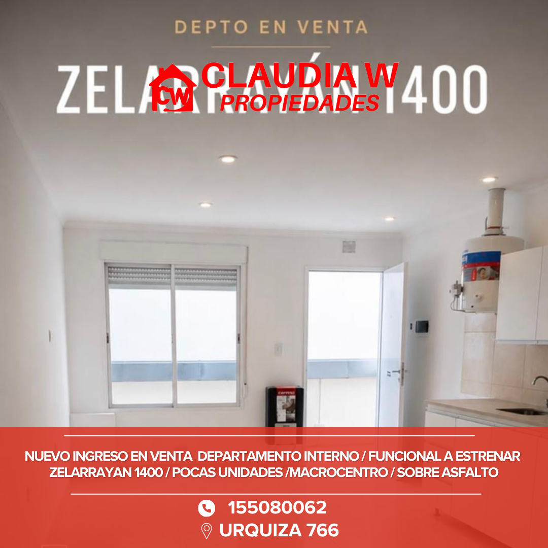 Departamento Interno en Venta en ZELARRAYAN 1400, Centro, Bahía Blanca - Bahía Blanca Propiedades | SITIO OFICIAL l