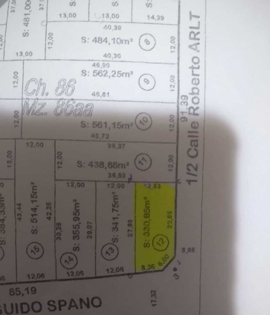 Terreno en Venta en Roberto Arlt Y Guido Spano, Villa Belgrano, Bahía Blanca - Bahía Blanca Propiedades | SITIO OFICIAL l