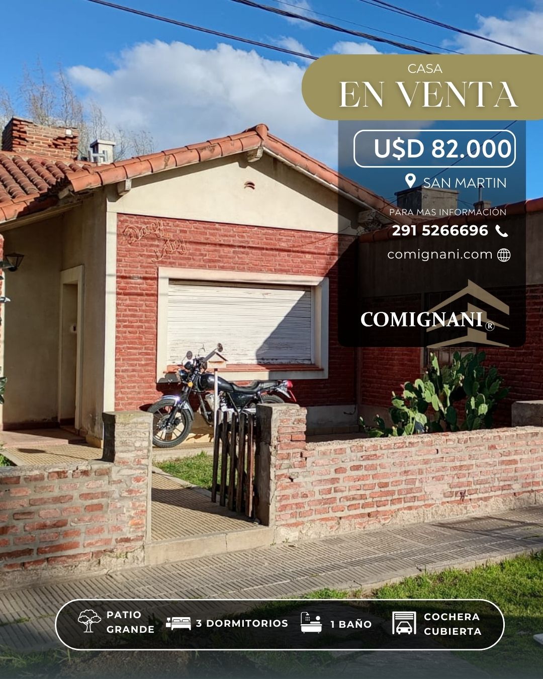 Casa en Venta  San Martin, Bahía Blanca - Bahía Blanca Propiedades | SITIO OFICIAL l