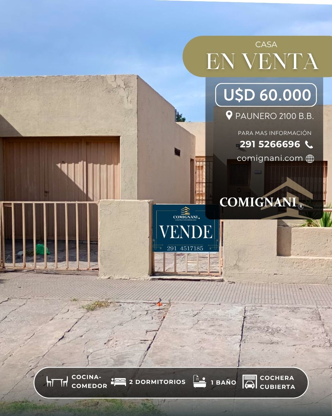 Casa en Venta en Paunero 2100, Villa Rosas, Bahía Blanca - Bahía Blanca Propiedades | SITIO OFICIAL l