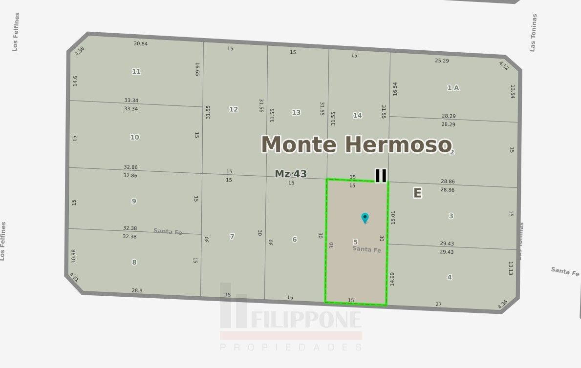 Terreno en Venta en Avenida Zucchiatti 1600, Las Dunas, Monte Hermoso - Bahía Blanca Propiedades | SITIO OFICIAL l